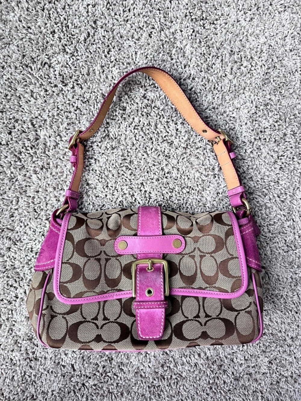 Vintage Coach Signature Soho Bag